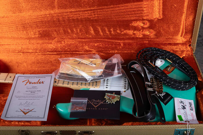 Fender Custom Shop Stratocaster 1956 NOS 2010 - Seafoam Green - Image 8