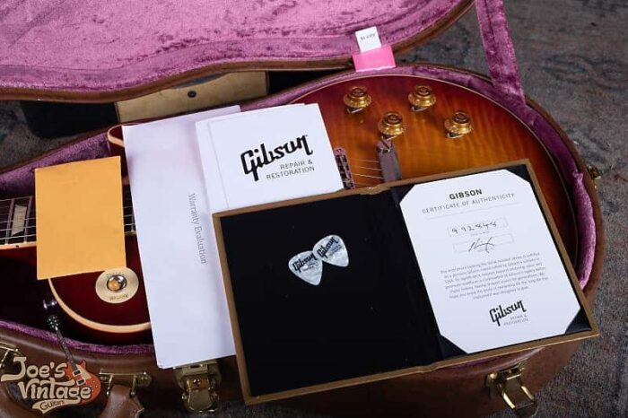 Gibson R9 Les Paul Standard 1959 Reissue 2022 - FLAMEY Sunburst - Image 16