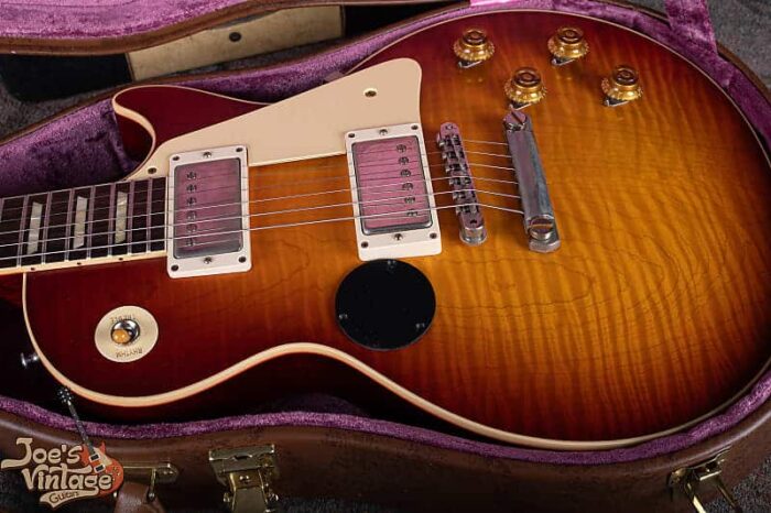 Gibson R9 Les Paul Standard 1959 Reissue 2022 - FLAMEY Sunburst - Image 17