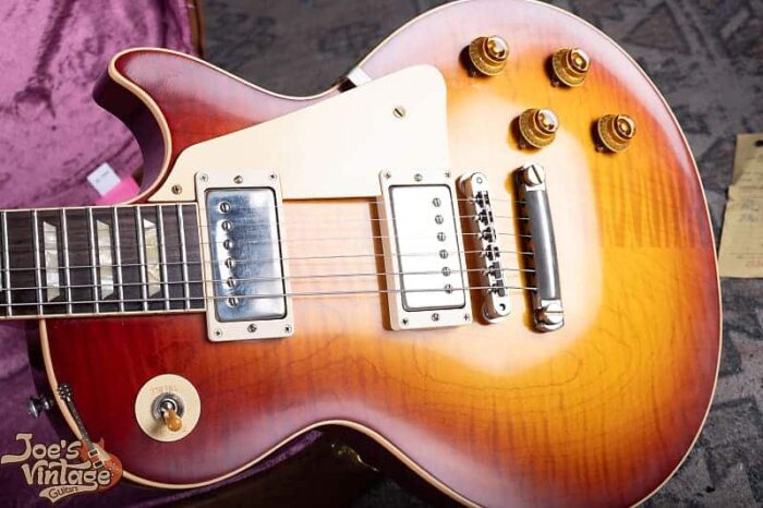 Gibson R9 Les Paul Standard 1959 Reissue 2022 - FLAMEY Sunburst - Image 9