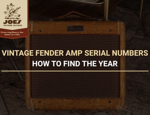 Vintage Fender Amp Serial Numbers – How To Find The Year