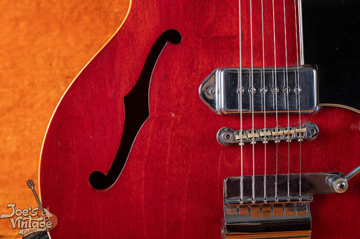 Gibson ES-330 1967 - Cherry - Rare Maestro Vibrato - Image 10