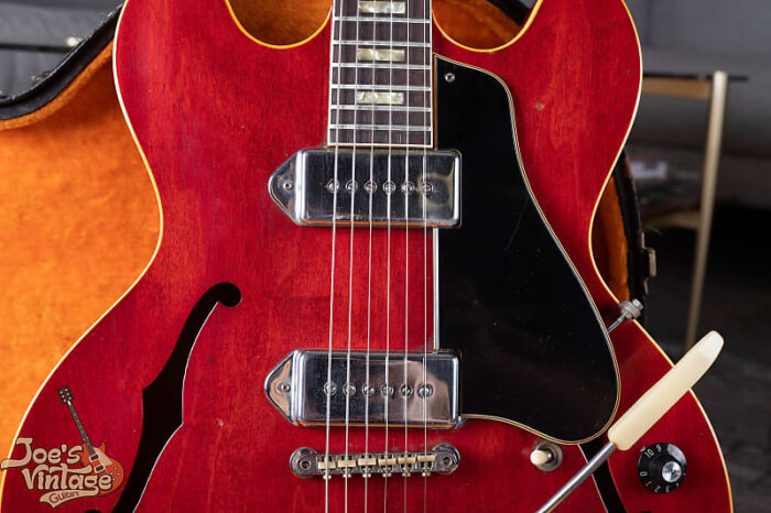 Gibson ES-330 1967 - Cherry - Rare Maestro Vibrato - Image 12