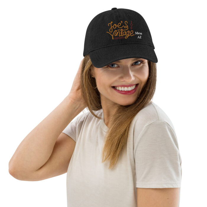 JVG Denim Hat - Rope Letter Logo