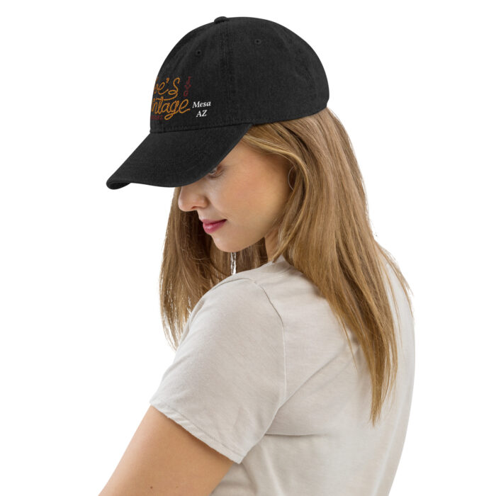 JVG Denim Hat - Rope Letter Logo - Image 3