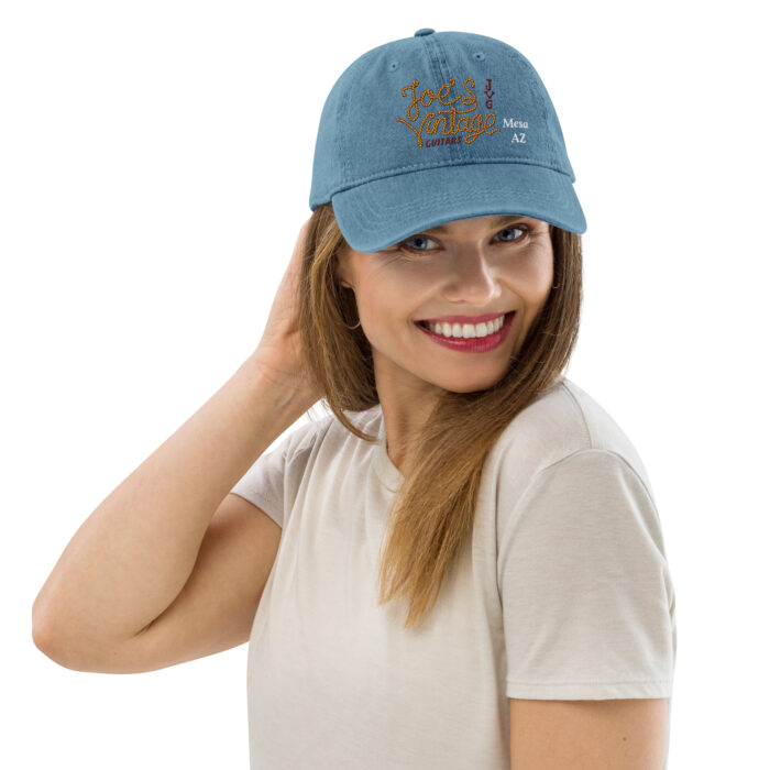 JVG Denim Hat - Rope Letter Logo - Image 4