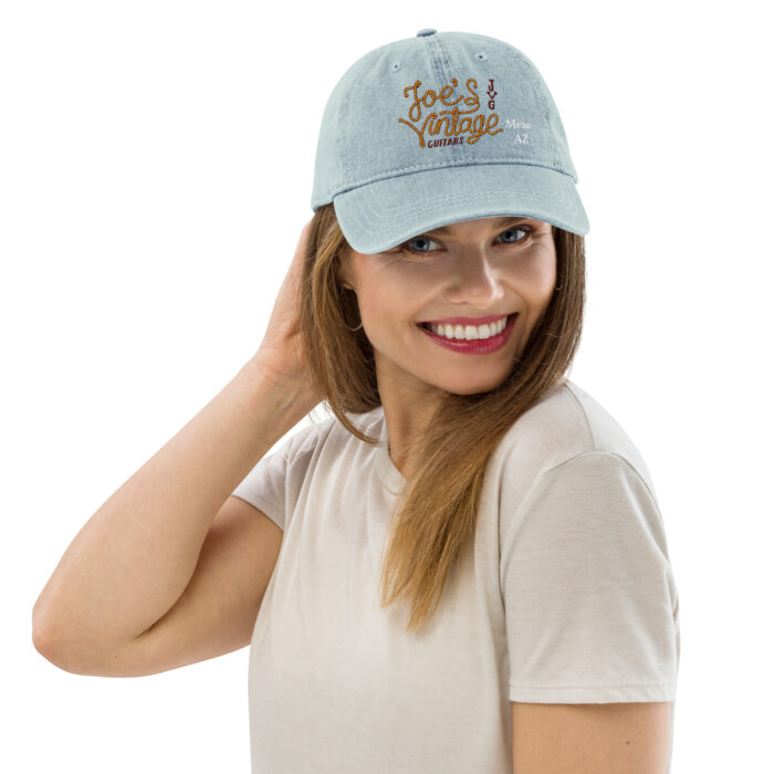 JVG Denim Hat - Rope Letter Logo - Image 7