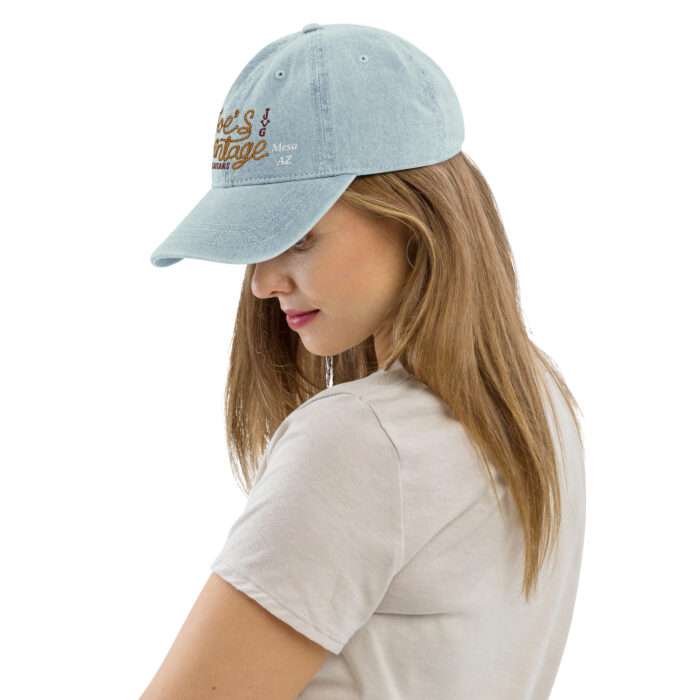 JVG Denim Hat - Rope Letter Logo - Image 9
