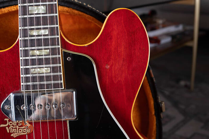 Gibson ES-330 1967 - Cherry - Rare Maestro Vibrato - Image 13