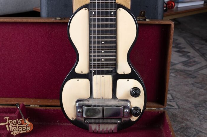 Rickenbacker B6 Panda 1950s - Black - Image 2