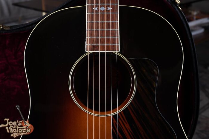 Brazilian RW Gibson Luthiers Choice Advanced Jumbo 2002 - Sunburst - Image 8