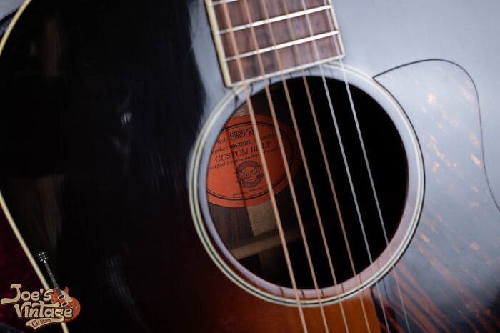 Brazilian RW Gibson Luthiers Choice Advanced Jumbo 2002 - Sunburst - Image 11