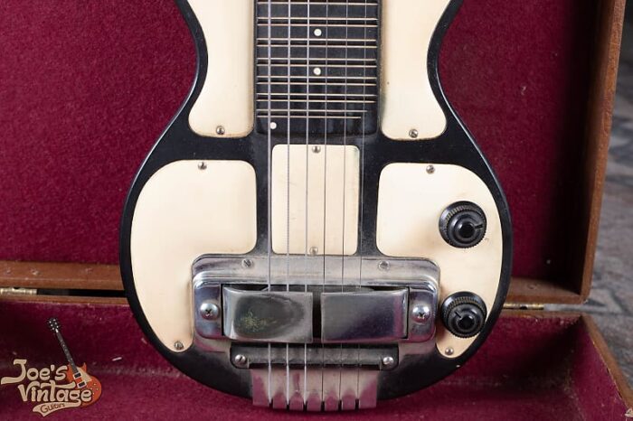 Rickenbacker B6 Panda 1950s - Black - Image 4