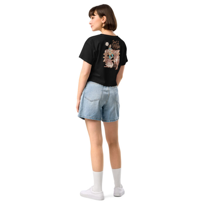 JVG Women's Crop Top - Western Theme - Image 2