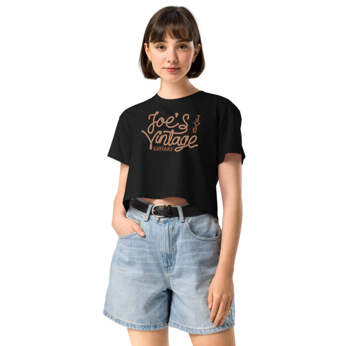 JVG Women's Crop Top - Western Theme