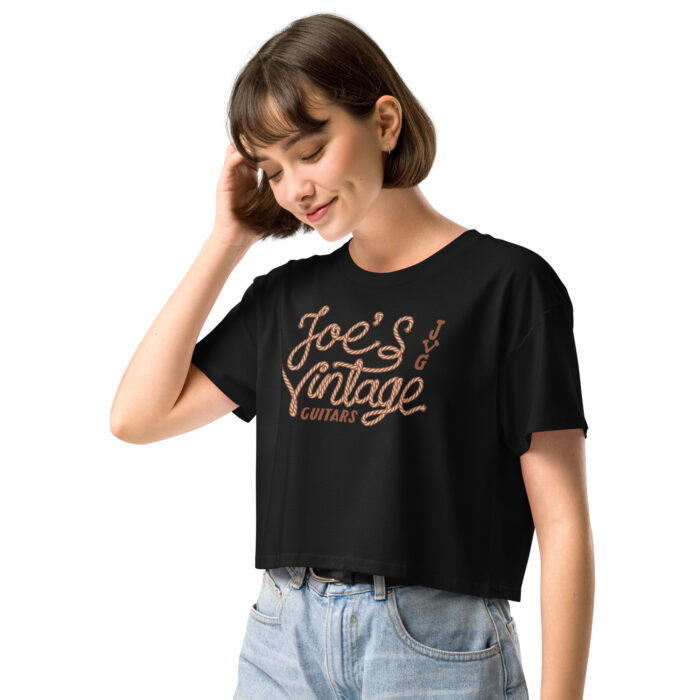 JVG Women's Crop Top - Western Theme - Image 3