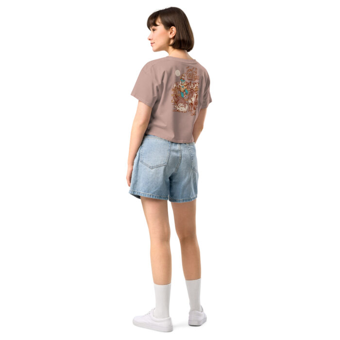 JVG Women's Crop Top - Western Theme - Image 4