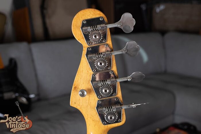 Fender Stack Knob Jazz Bass 1961 - Black Refinish - Image 17