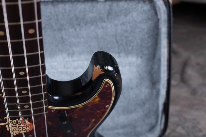 Fender Stack Knob Jazz Bass 1961 - Black Refinish - Image 12