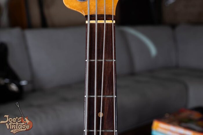 Fender Stack Knob Jazz Bass 1961 - Black Refinish - Image 16