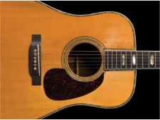 Classic Martin D-45 Acoustic Guitar with Elegant Detailing