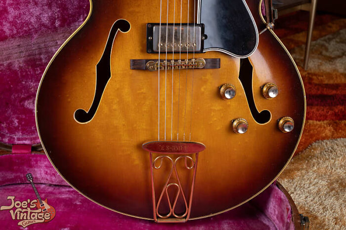 Sharp Cut Gibson ES-350t 1961 - Sunburst - Image 8