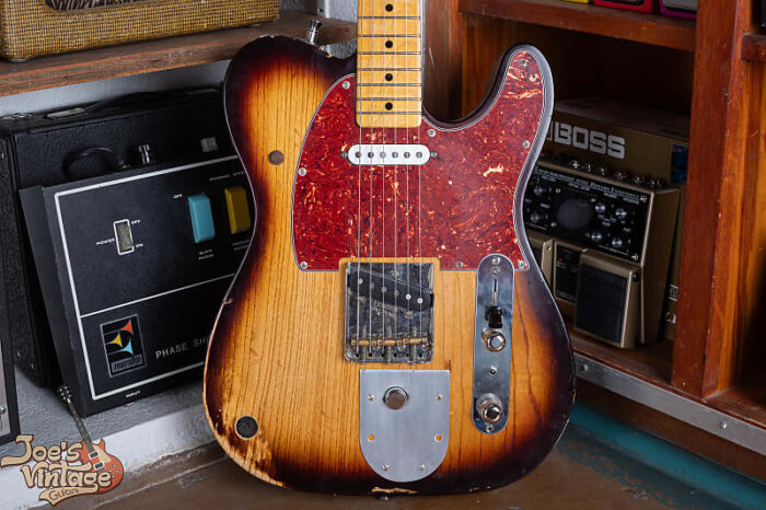 String Pull Shop Nashville West Clarence White B-Bender Telecaster 2017 - Sunburst - Mike Nihen Made