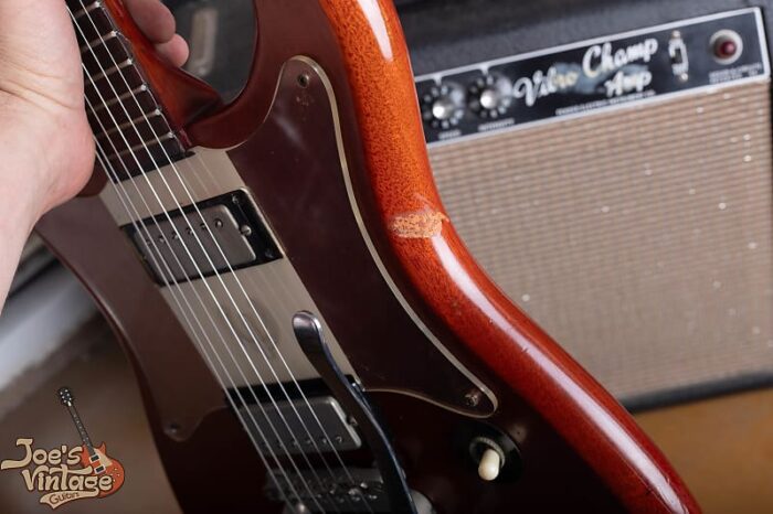 Epiphone Crestwood 1962 - Cherry - Image 6