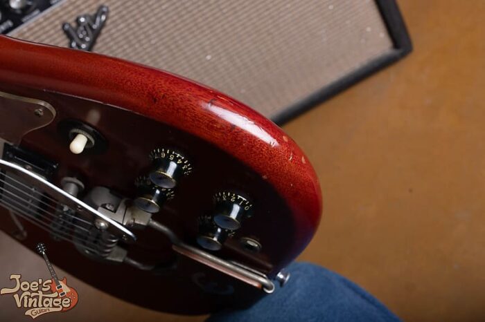 Epiphone Crestwood 1962 - Cherry - Image 7