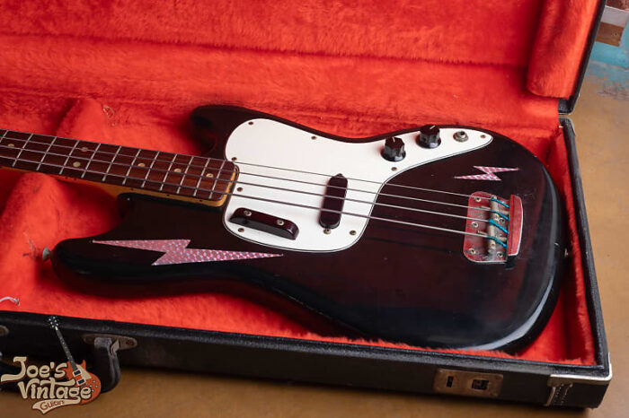 Fender Musicmaster Bass 1976 - Black - Image 10