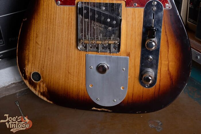 String Pull Shop Nashville West Clarence White B-Bender Telecaster 2017 - Sunburst - Mike Nihen Made - Image 7