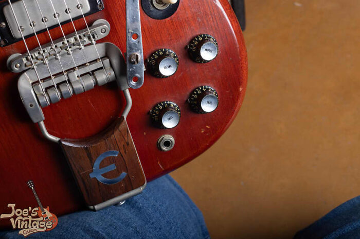 Epiphone Crestwood 1962 - Cherry - Image 10