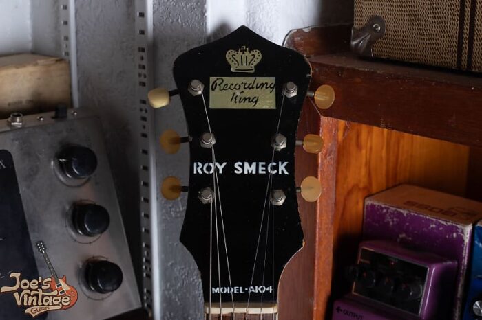 CLEAN Recording King A104 Roy Smeck 1930s - Sunburst - Image 3