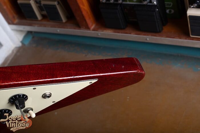 Gibson Medallion Flying V 1971 - Cherry - 6.59 LBS! - Image 10