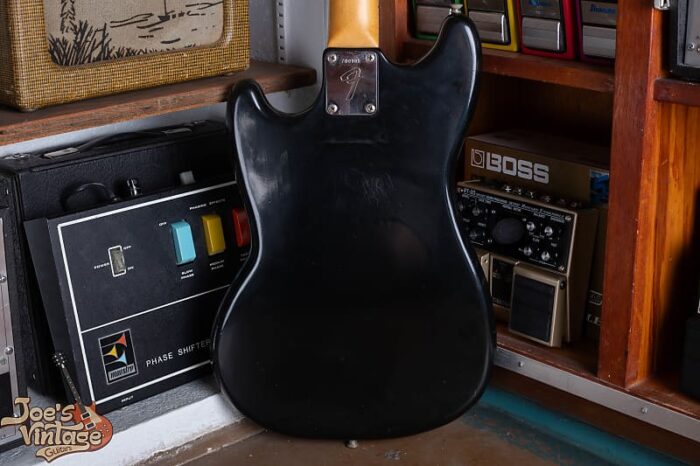 Fender Musicmaster Bass 1976 - Black - Image 5
