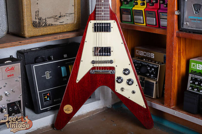 Gibson Medallion Flying V 1971 - Cherry - 6.59 LBS!