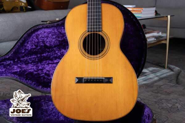Vintage Martin Acoustic Guitar In Purple Case At Joe's Vintage Guitars