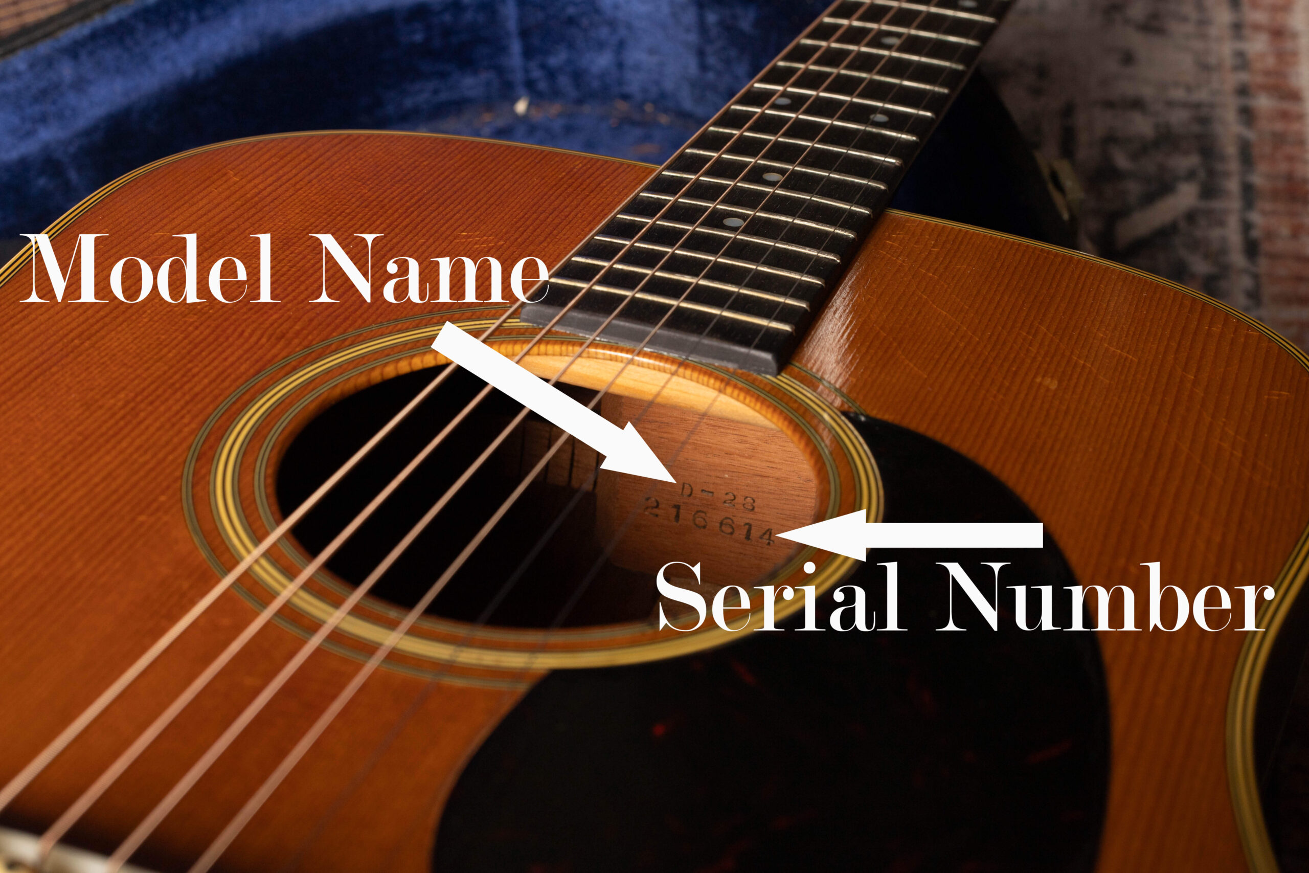 A Model Name Serial Number Martin