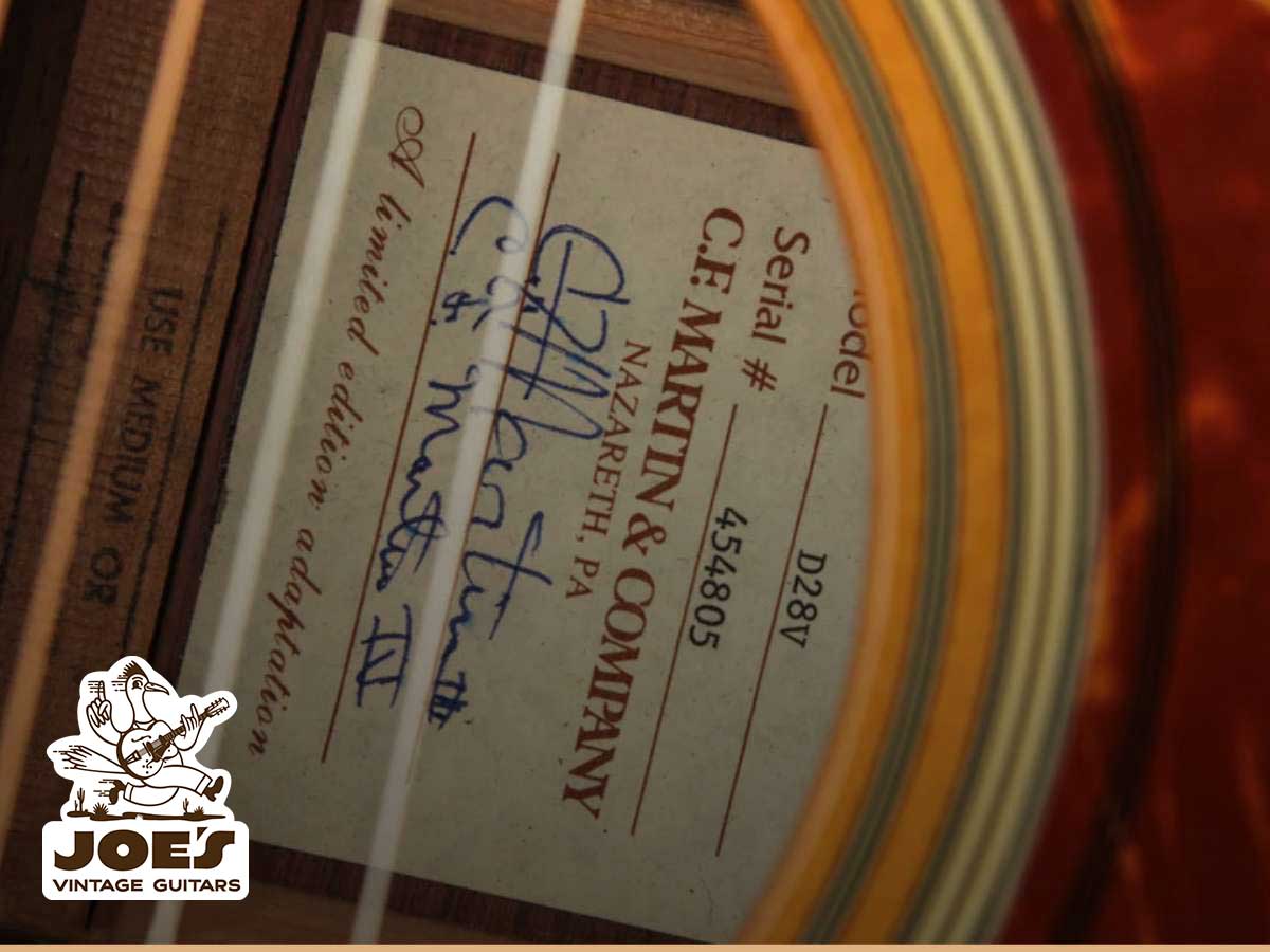 Where Is The Serial-Number Located On A Martin Guitar