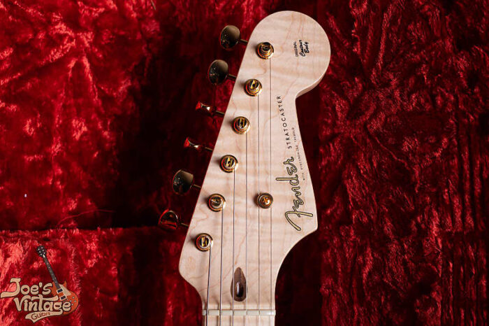 1 of 1 Made for NAMM CEO Larry Linkin - Fender Custom Shop Stratocaster 2001 - Gold - Image 3