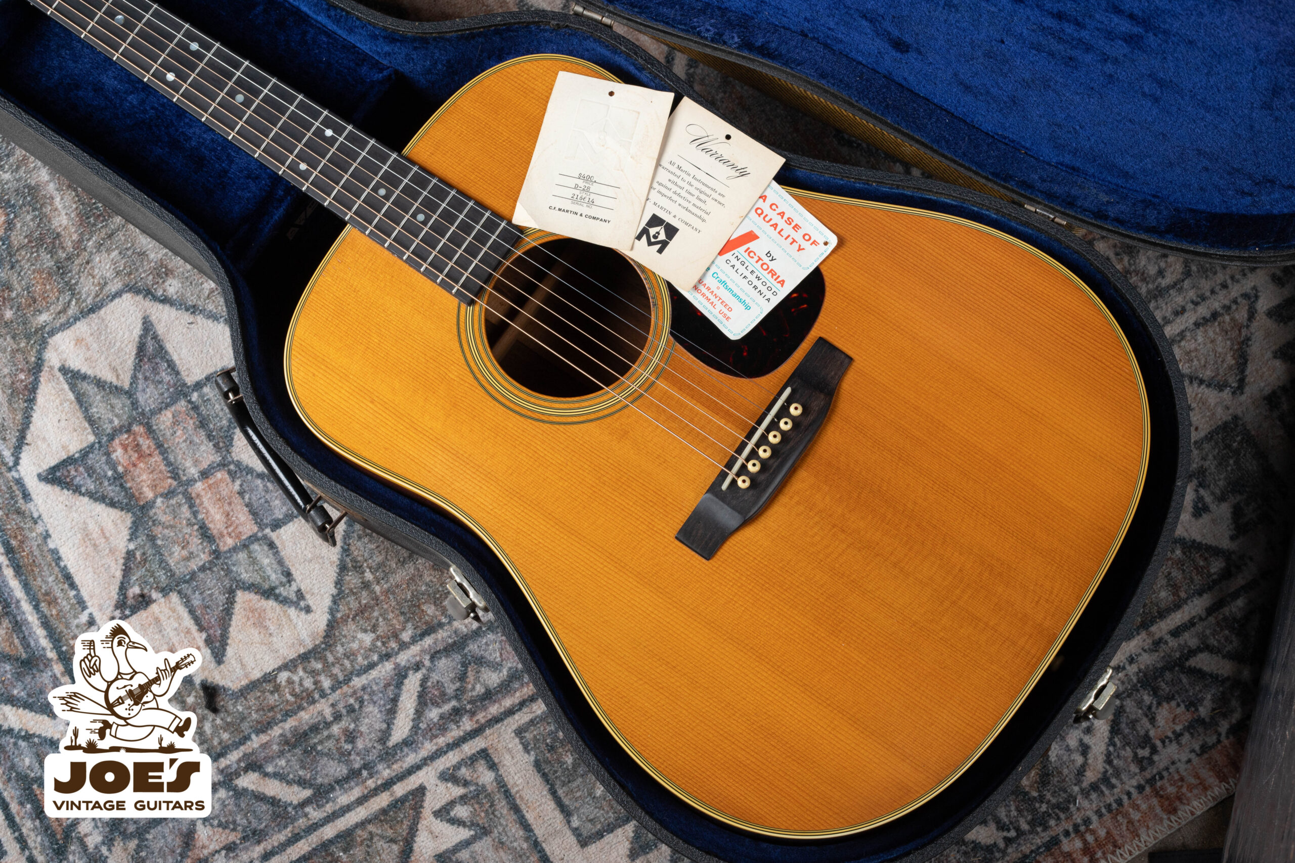 IMG_2669 Martin Dreadnought Guitar With Authenticity Documents
