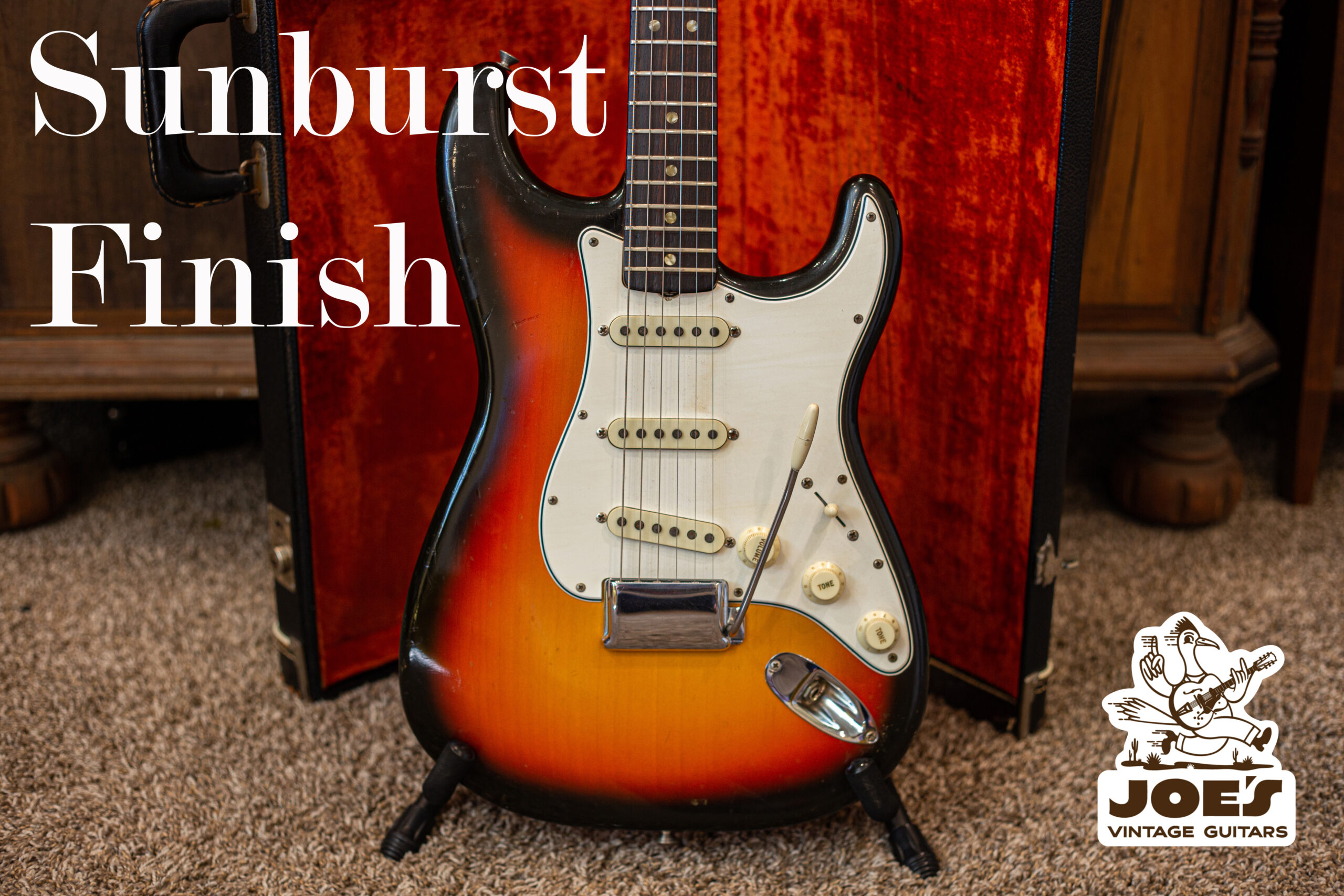 Sunburst Finish Fender Stratocaster Models