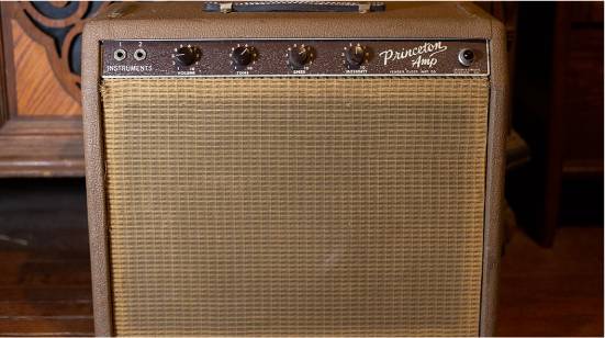 Vintage Fender Princeton Amp For Exceptional Sound Quality
