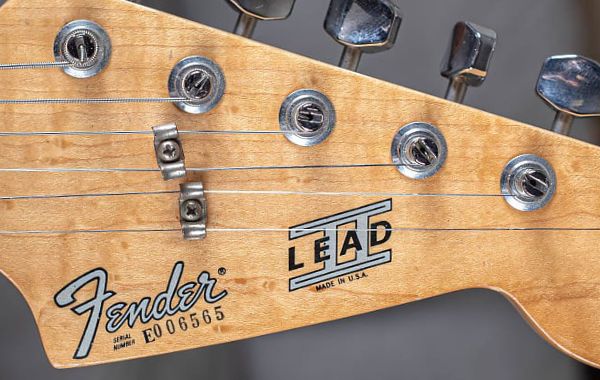 E Prefix on a Fender Stratocaster