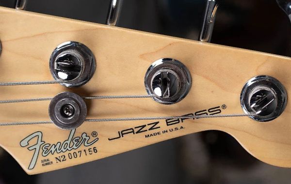 N Prefix on a Fender Precision Bass