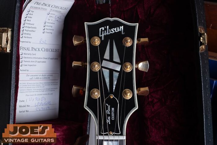 Gibson Les Paul Custom 2007 - Black - Image 3