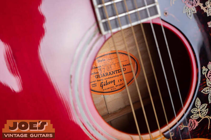 Gibson Dove 1965 - Sunburst (Gibson Factory Refin/Work) - Image 5