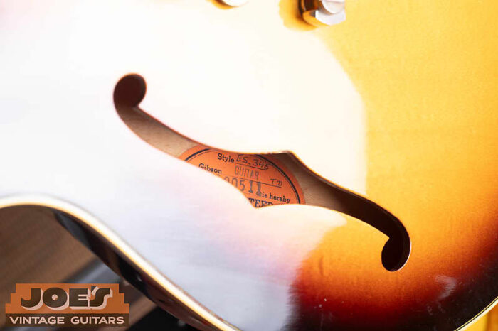 One Owner! Gibson ES-345TD 1963 - Sunbust - Image 11