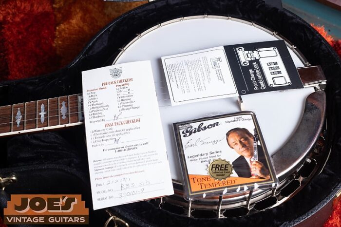 MINT Gibson RB-3 Banjo 2001 - Image 7