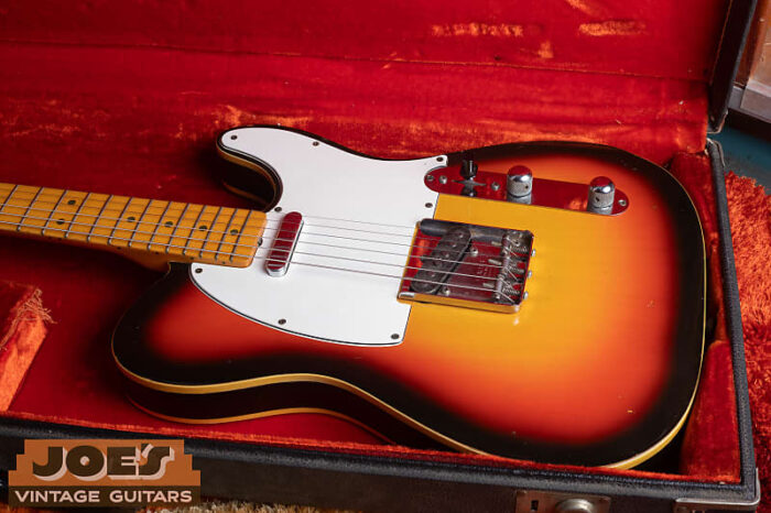 Fender Telecaster Custom 1966 - Maple Cap - Sunburst - Image 13